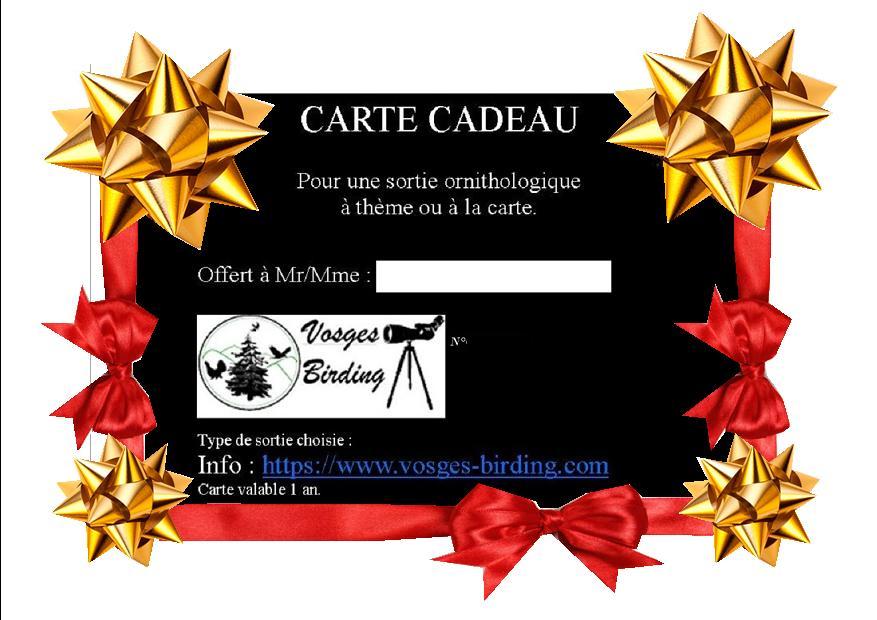 Carte cadeau